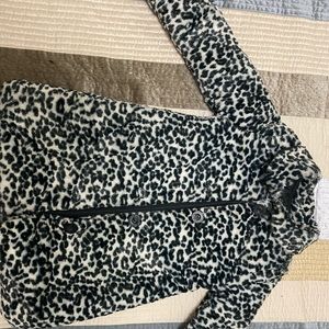 Calvin Klein snow leopard girls coat.